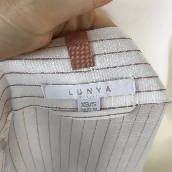 NEW Lunya resort linen silk robe - Picture 11 of 12